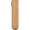 Ekena Millwork Merced Arts and Crafts Smooth Bracket w/ Offset Brace, Western Red Cedar, 5 1/2"W x 24"D x 24"H BKT0604X24X24MRC03SWR - alternate 4